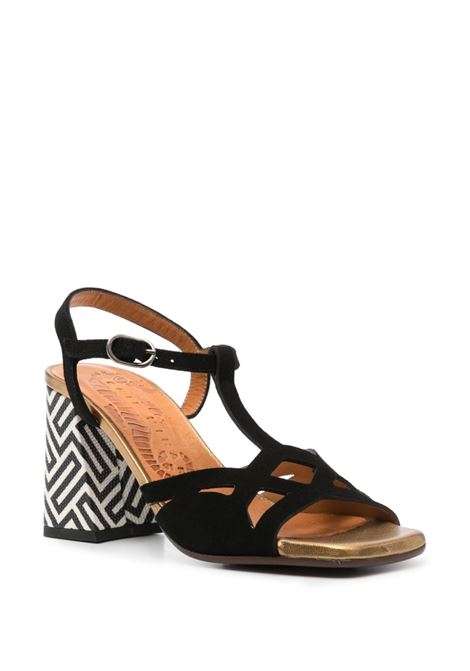 Sandali Plau 70mm in nero - donna CHIE MIHARA | PLAUNGR